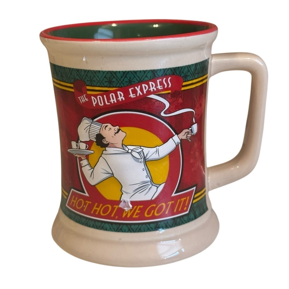 Set of 4 Polar Express Train Ceramic Coffee Cups Series - Picture 5 of 11